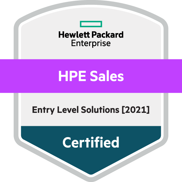 HPE Sales Entry Level